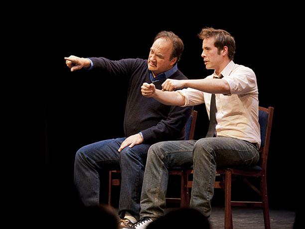 Colgate student improv group, Charred Goosebeak, collaborated with actor Jim Belushi for a night of comedy in the Arts at the Palace Theater.