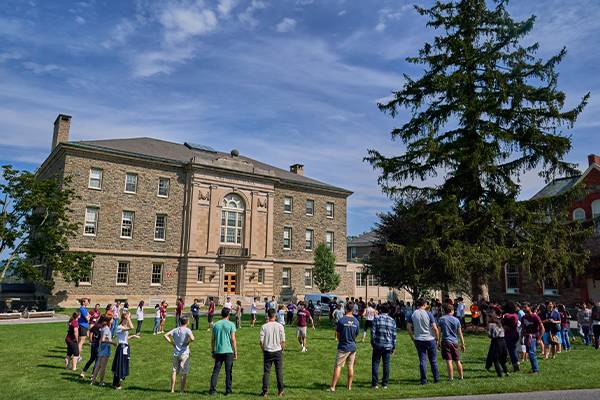 International students participate in International Student Orientation