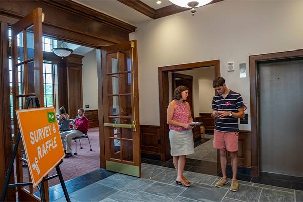Benton Hall, home of Colgate’s Office of Career Services