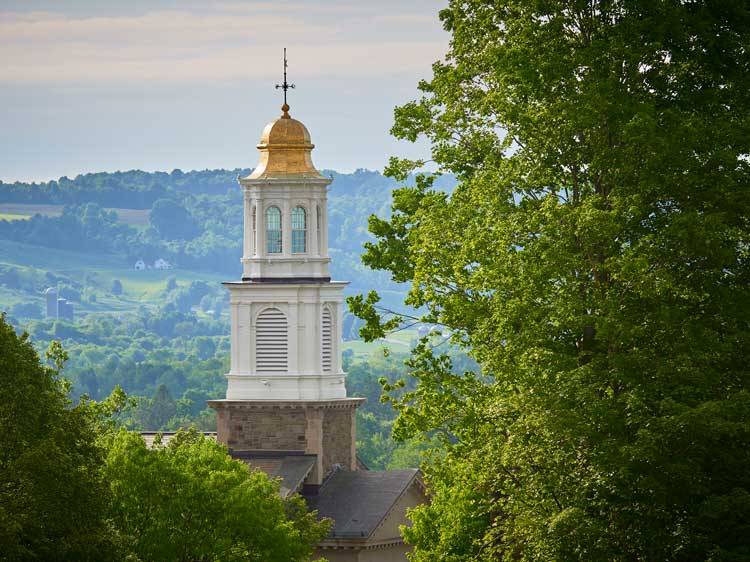 Chapel spire