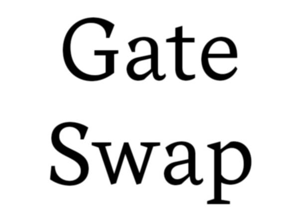 Text saying Gate Swap