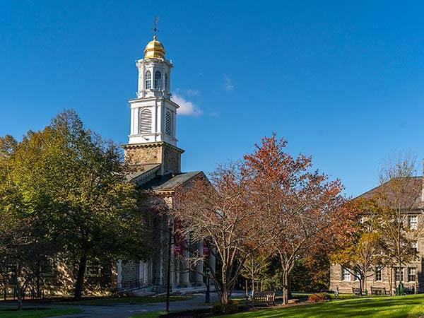Colgate Memorial Chapel on the Academic Quad