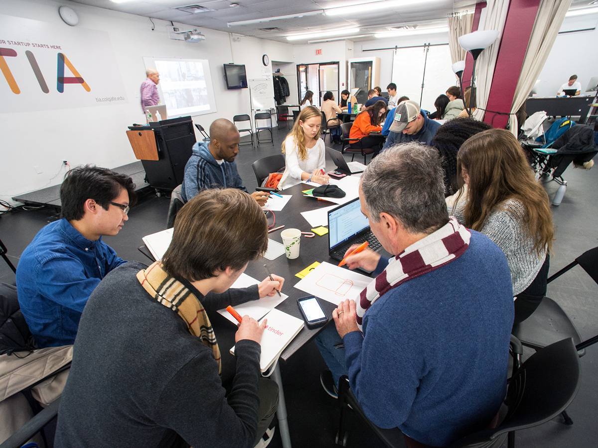 TIA workshop led by Colgate Innovation Fellows