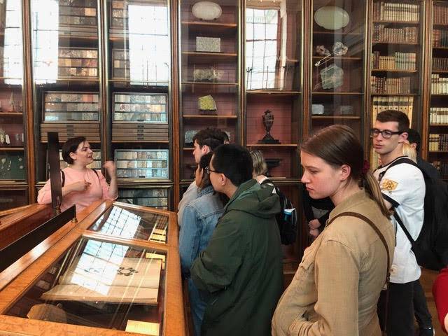Students from Museum Studies Program