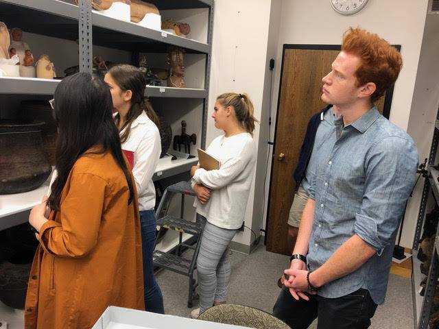 Students from Museum Studies Program