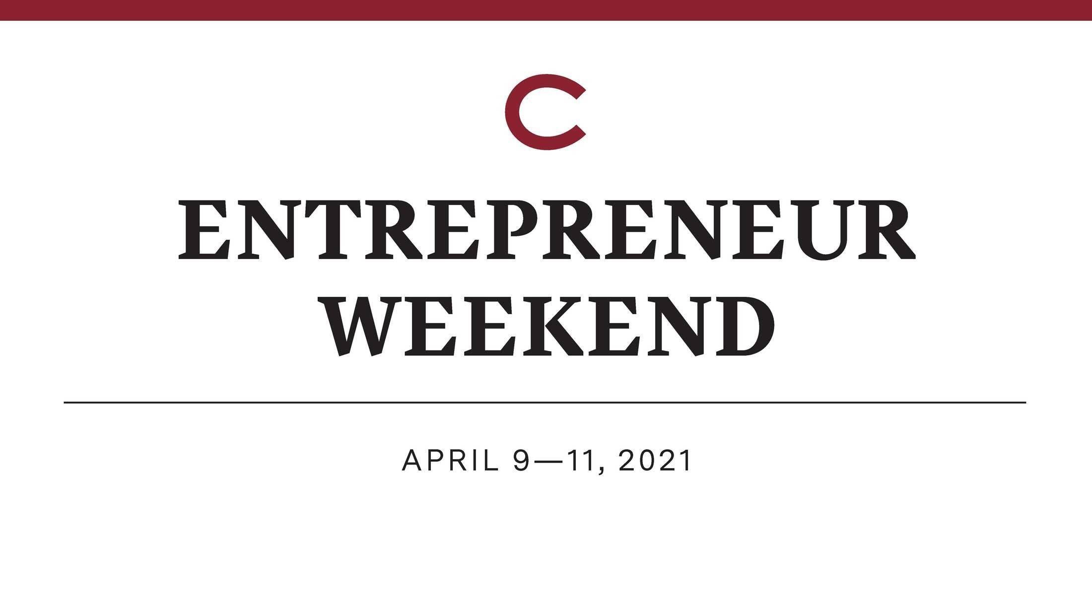 Entrepreneur Weekend 2021
