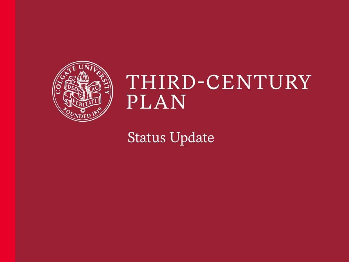 Third-Century Plan 2021 Status Update Cover