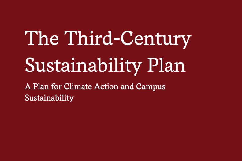 The Third-Century Sustainability Plan 2022 Update