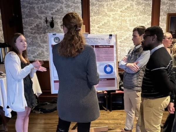 GPEH Community Health students present TAP data analysis to community stakeholders Dec. 6, 2023.