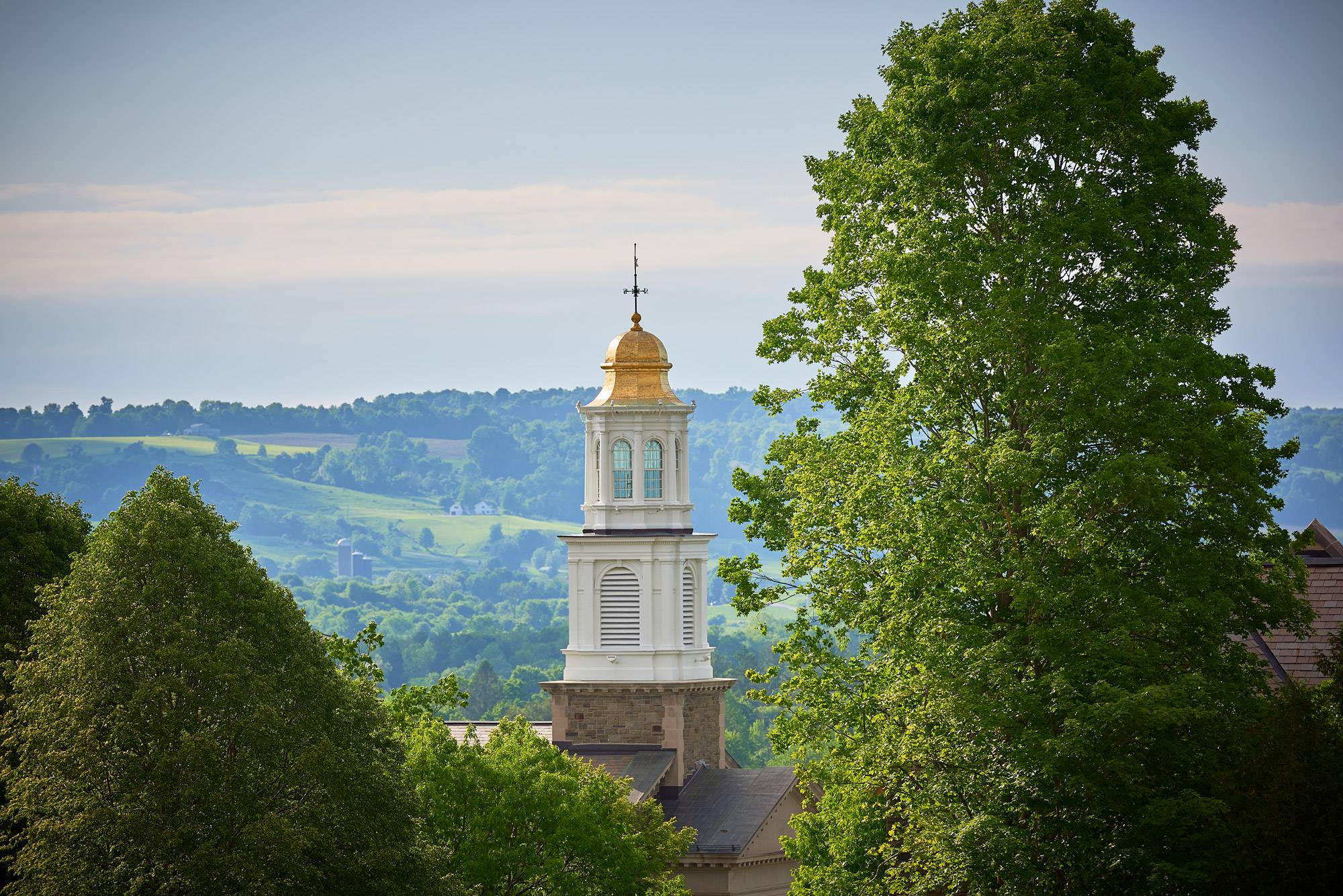 Memorial Chapel in summer