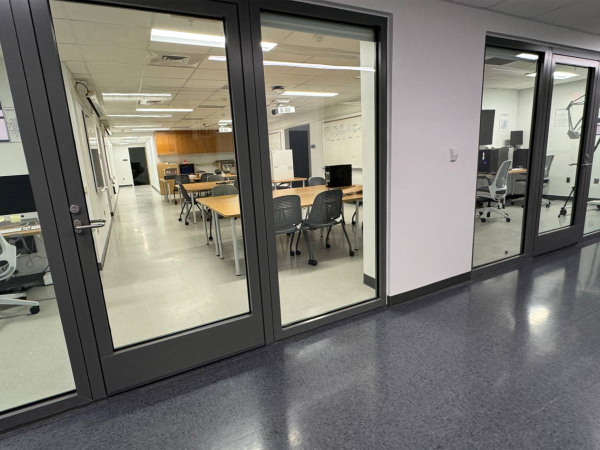 A view into the Brain Recording & Cognitive Science Lab.