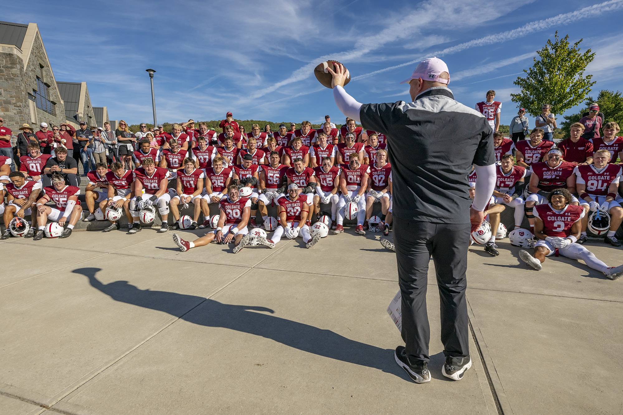 Colgate Raiders Head Football Coach Curt Fitzpatrick