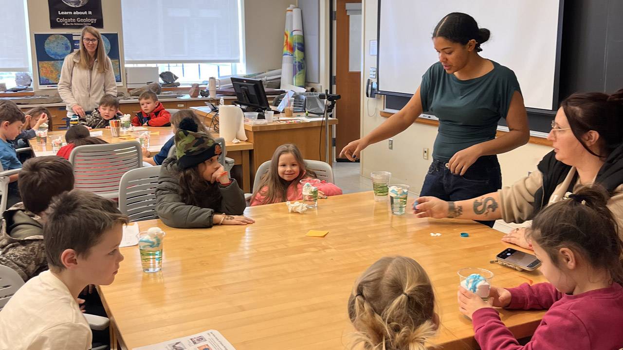 student teaching in the classroom