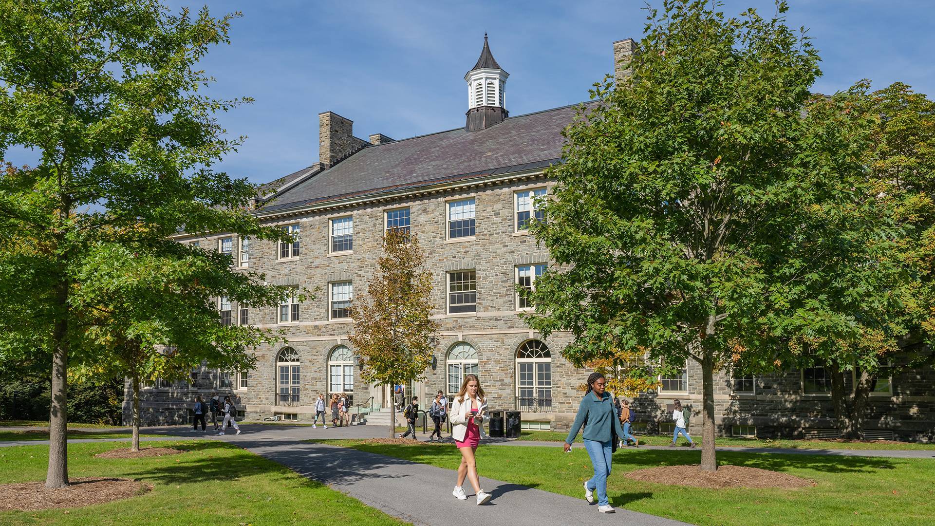 Lawrence Hall, home to Colgate’s Department of Romance Languages and Literatures
